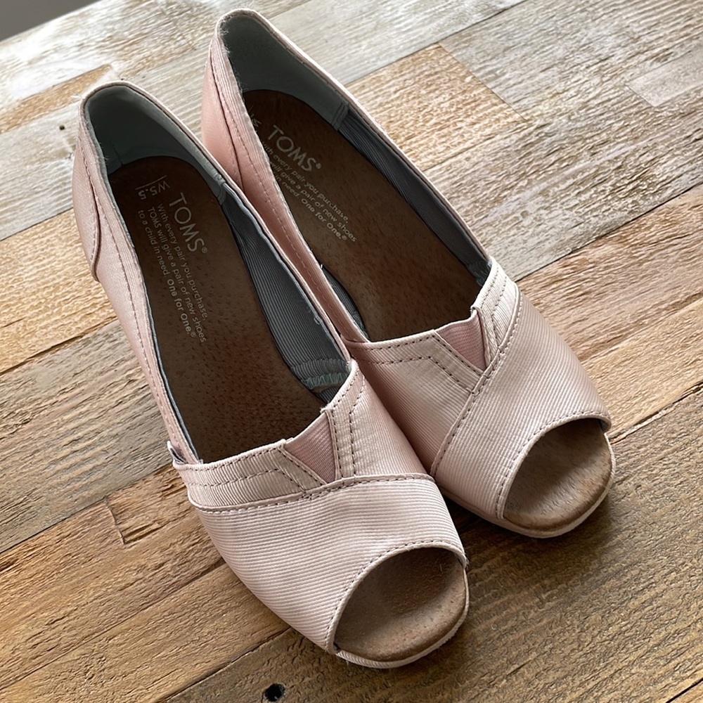 Toms pink wedges - Picture 4 of 10